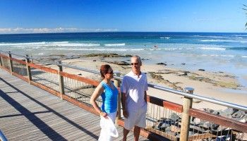 Caloundra boardwalk, Kings Beach